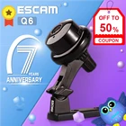 ESCAM Q6 Mini 720P Wi-Fi IP беспроводная камера видеонаблюдения для дома, камера видеонаблюдения, радионяня, двусторонняя аудиосвязь