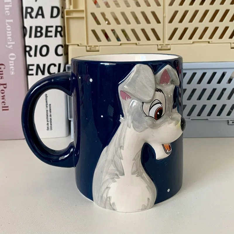 Кофейная чашка Disney Lady and the Tramp экшн-фигурки тигра кружка модель игрушек зернистая