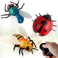 infrared rc remote control animal insect ladybug crab moth fly toy kit adults prank jokes novelty kids gift