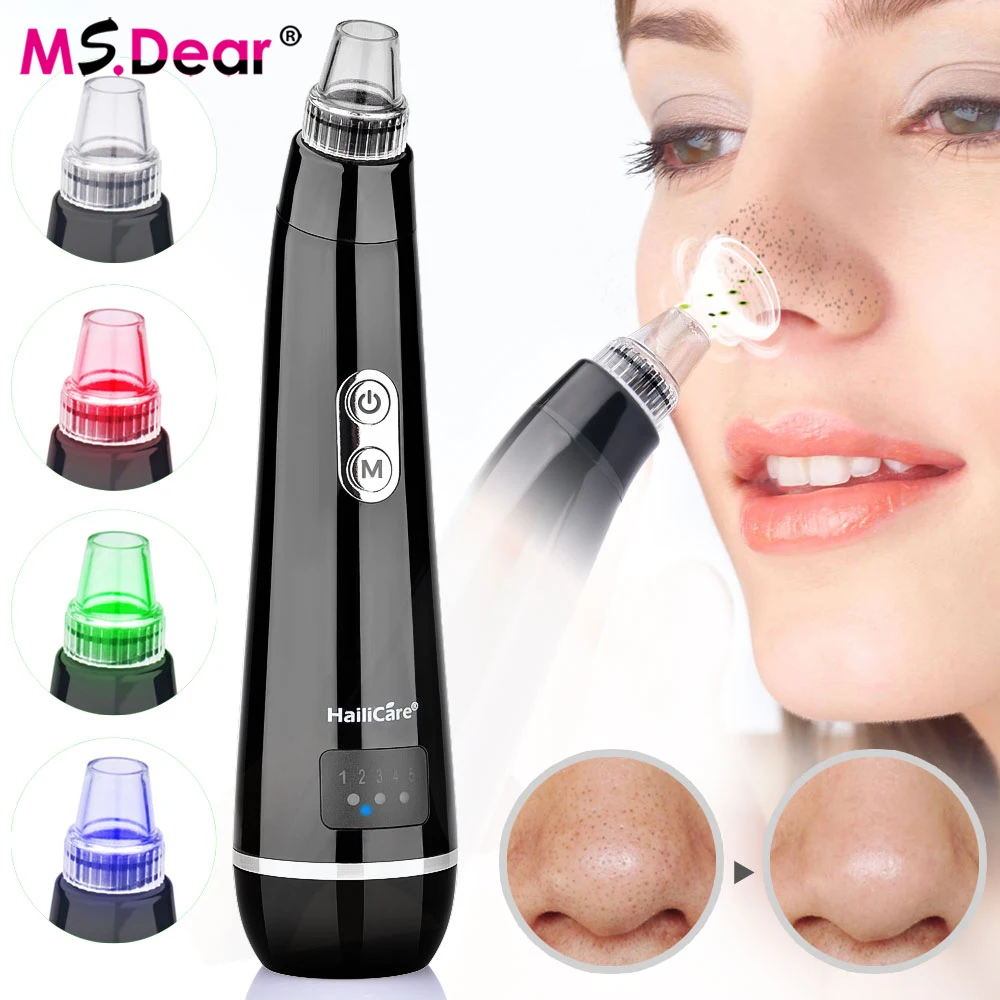 Вакуумный очиститель для лица светильник устройство удаления черных точек