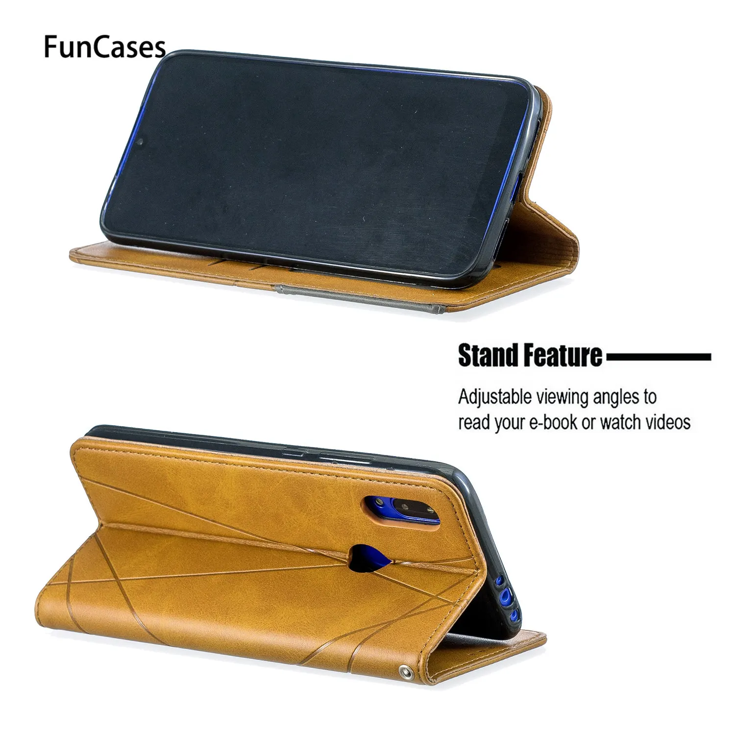 Цветные подходящие Чехлы для телефона Xiaomi etui Redmi 7 Carcaso PU кожаный чехол-кошелек Kryty
