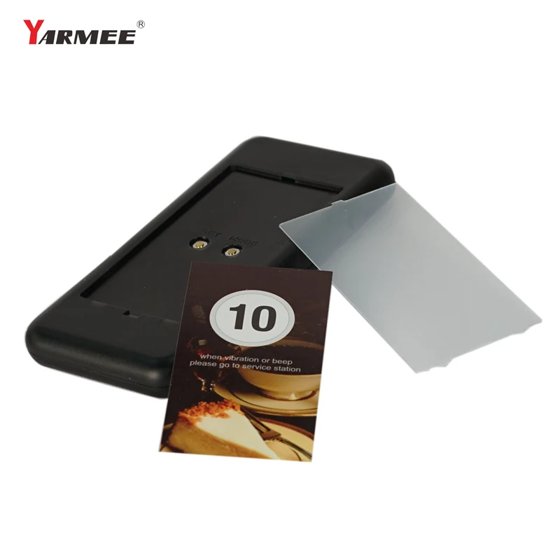 YARMEE Wireless Restantant Pagers Calling system queuing 10 costers and 1 charger socket | Компьютеры и офис