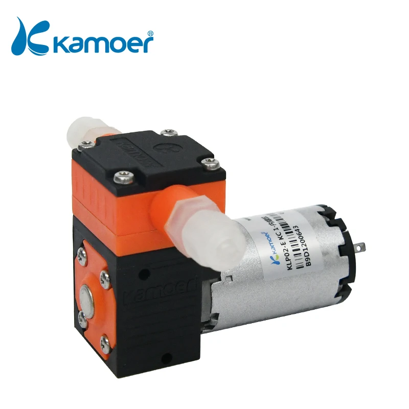 Kamoer 700ml/min KLP02 Mini Diaphragm Water Pump 12V/24V Brush Motor 3Bar Liquid Pressure for Washing Machine Medical Equipment |