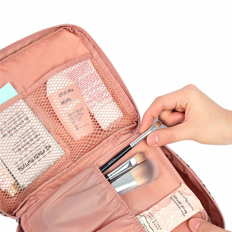 Женская дорожная косметичка для ванны водонепроницаемая подвесная несессер на