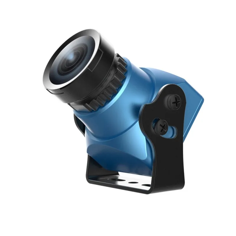 

Foxeer Arrow Mini V2 FPV Camera Built-in OSD Plastic Case BLUE 2.1MM LENS PAL IR-Block For FPV Racing Drone