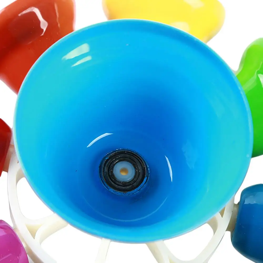 

8-Tone Durable Hand Plastic Bells Kids Children Musical Octave Percussion Instrument Sound Toy Children's Entertainment Toy