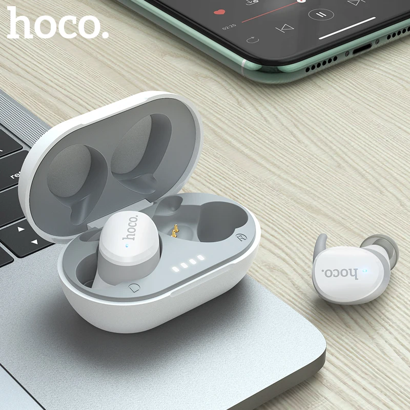 Беспроводные наушники HOCO True TWS Bluetooth 5 0 умные беспроводные стереонаушники с