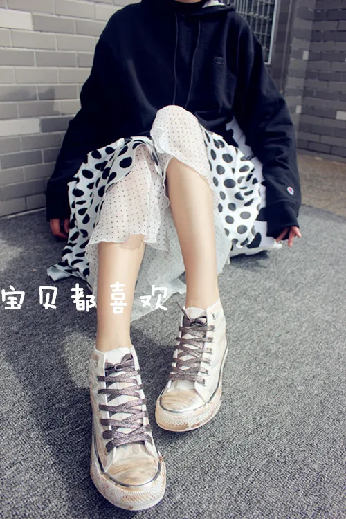 

Harajuku sneakers all-match student flat canvas shoes women casual old retro dirty shoes