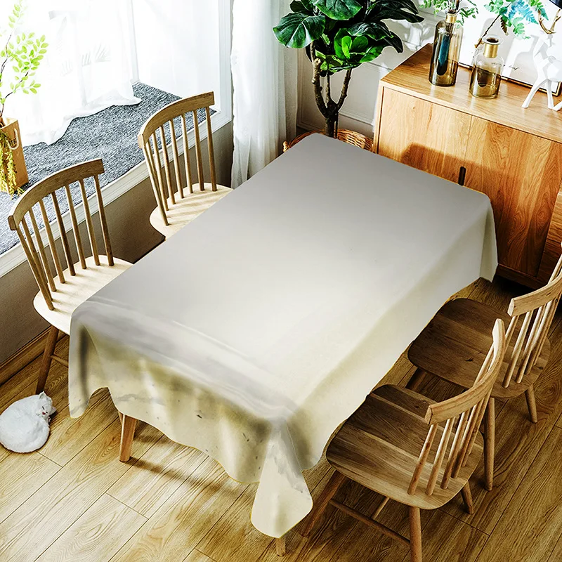 

Waterproof household printing cute animal pattern washable tablecloth