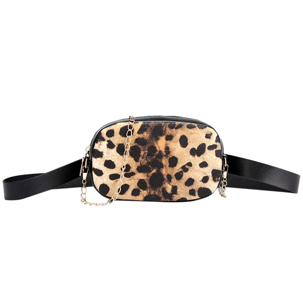 CONEED модные поясные сумки женская спортивная сумка на молнии с леопардовым