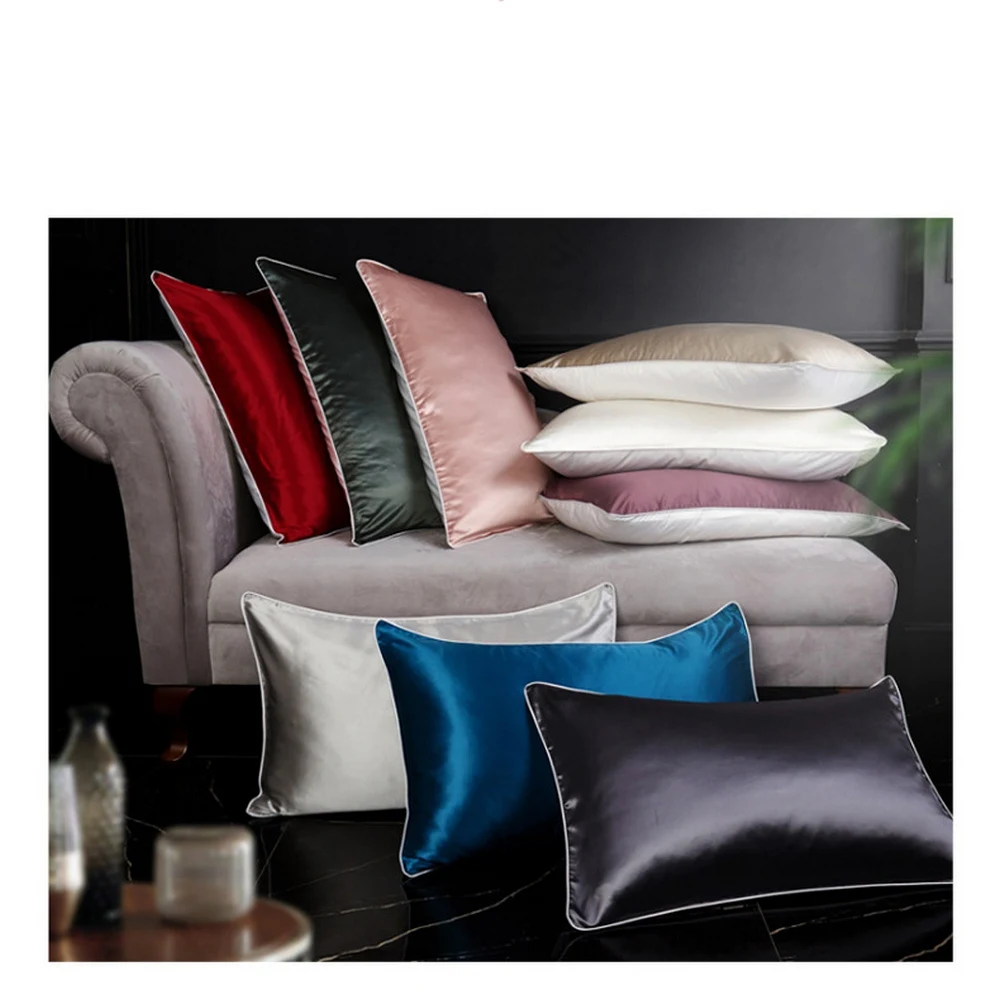 

100% Natural Silk Pillowcase 1Pc Silk Pillow Case 48cmx74cm Various Colors Mulberry Silk Pillow Case Silk Pillowcase Covers