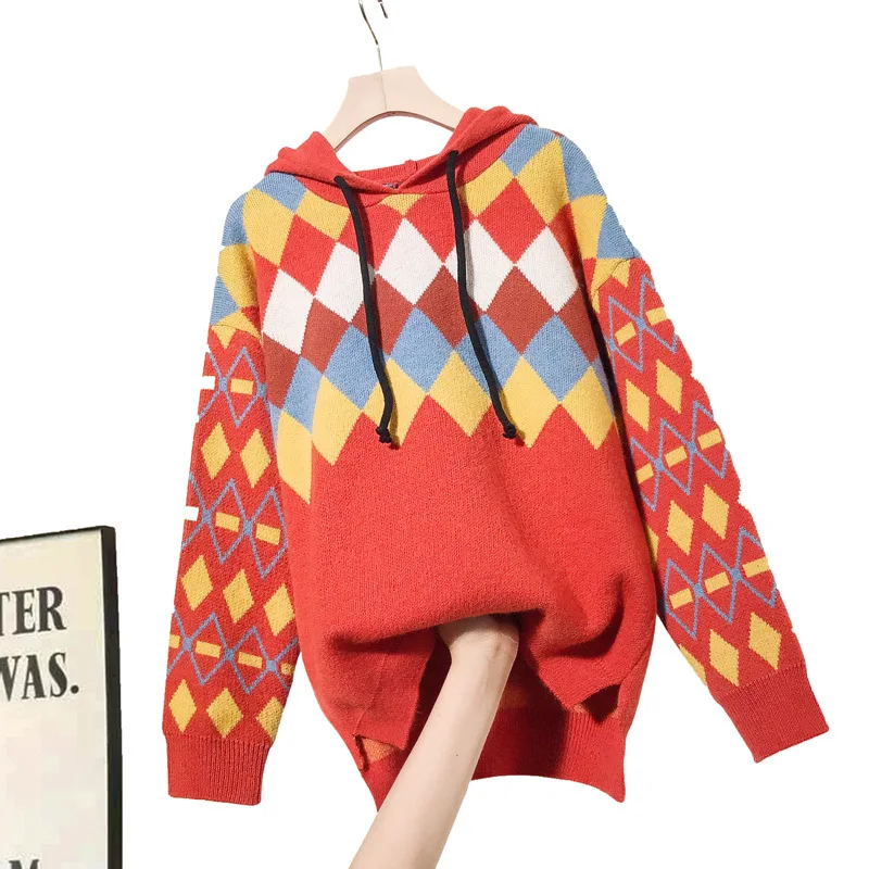 Autumn Winter Colorful Girls Sweaters Coat 10 12 14 years Thicken Warm Hoodies for Junior Students Casual Teenage Girl Clothing | Детская