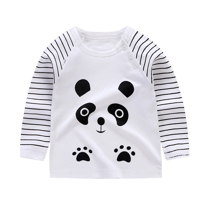 Новинка осени 2019 милая детская рубашка из чистого хлопка с длинными рукавами и