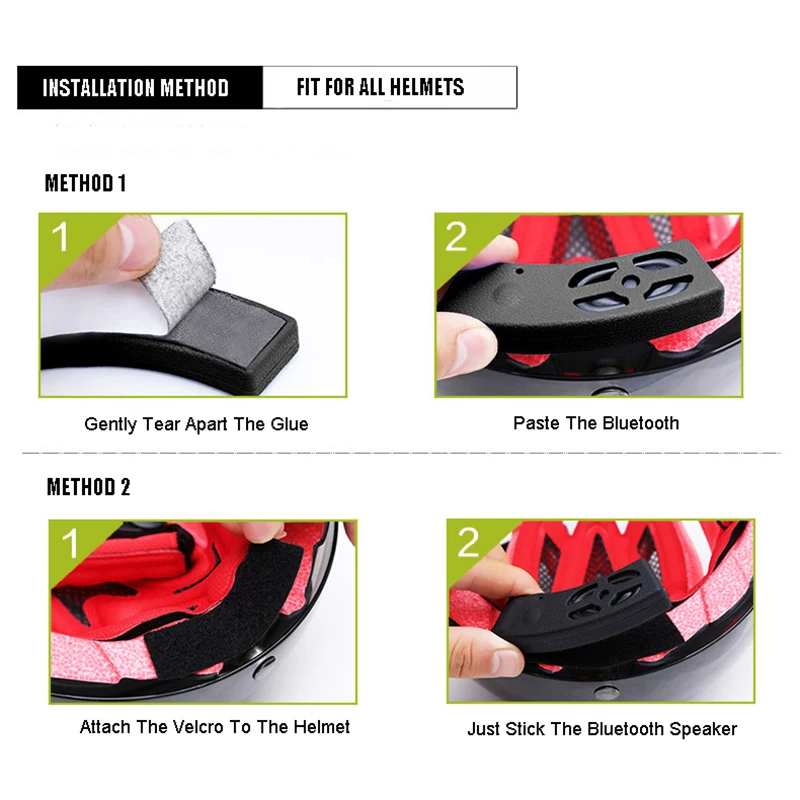 

Portable Waterproof Boombox Mini Subwoofer Outdoor Sporting Bicycle Motorcycle Accessories Helmet Audio MP3 Bluetooth Speaker