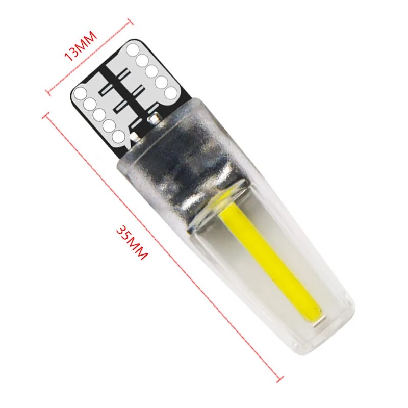 

10Pcs High Qulaity T10 COB LED Filament Light Bulb Halogen Lamps For Chandelier Crystal Lamp12V