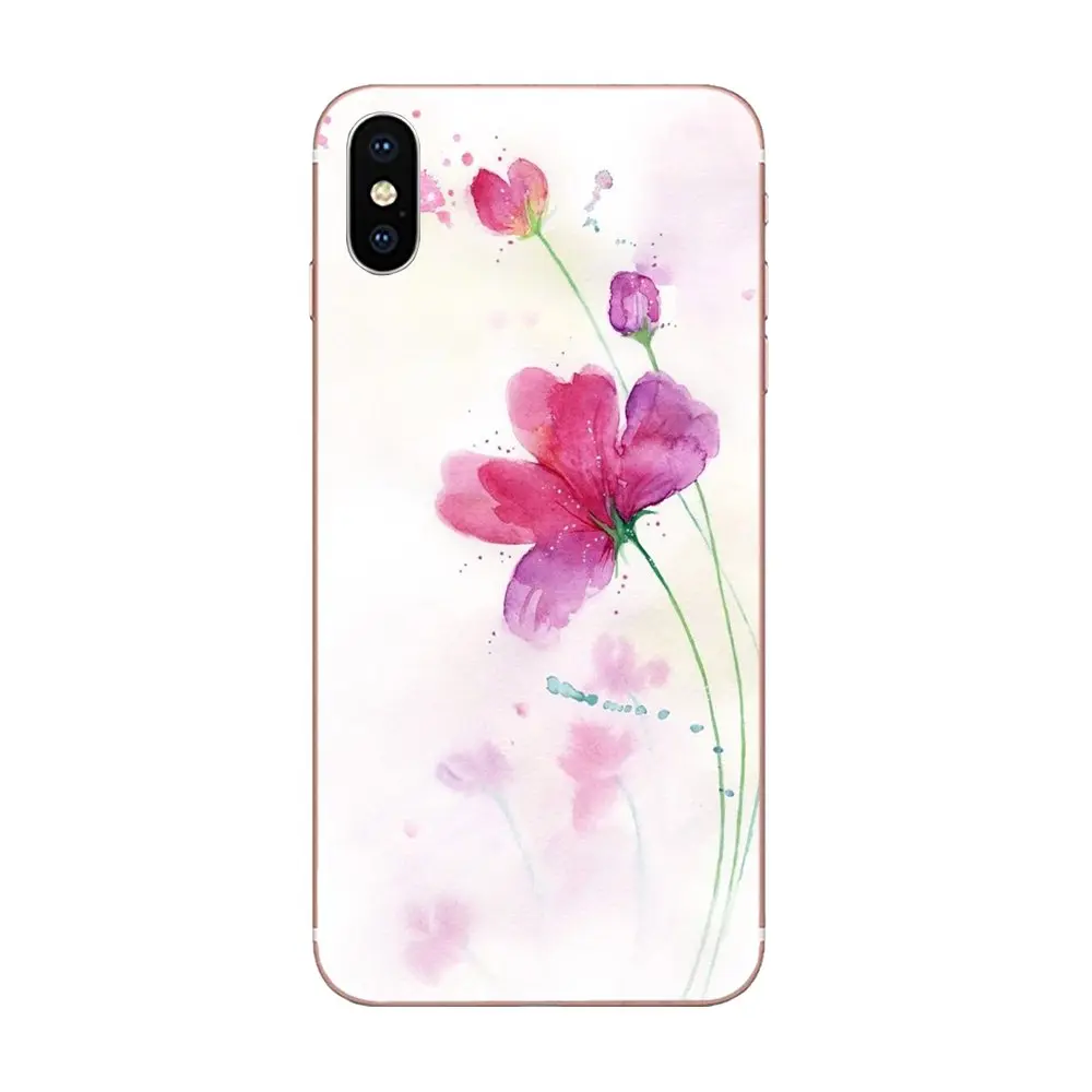 Coque Shell для Xiaomi Redmi Mi 4 7A 9T K20 CC9 CC9e Note 7 9 Y3 SE Pro Prime Go Play красочная цветочная