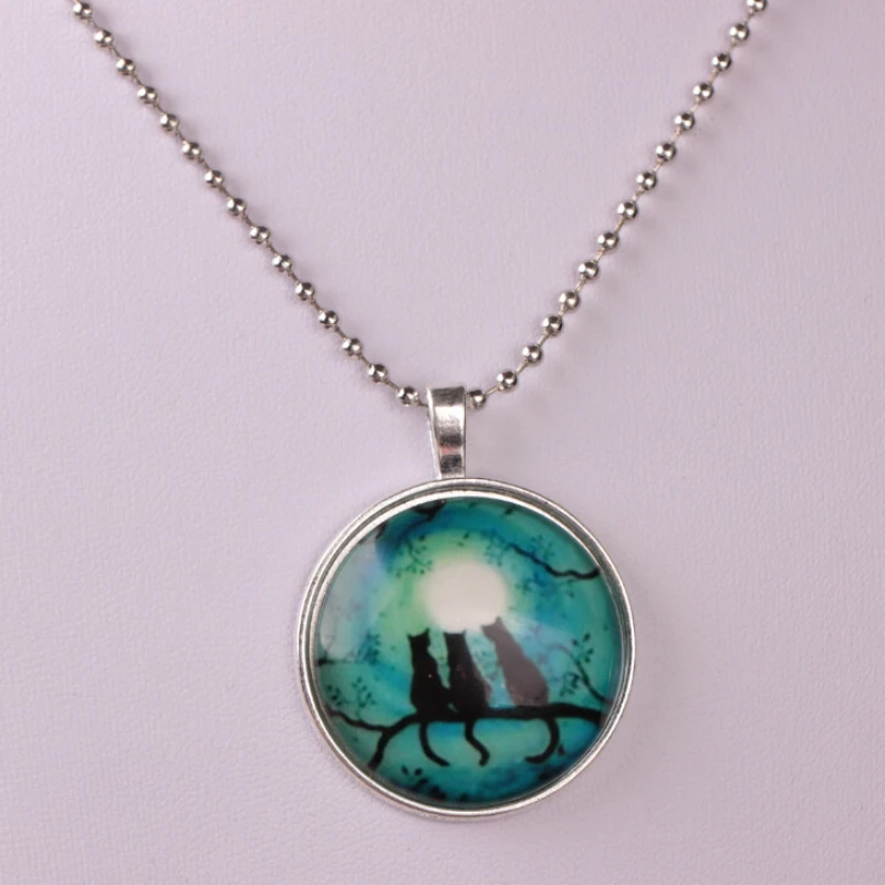 Новинка 2020 креативное светящееся ожерелье для мужчин и женщин в темноте модное