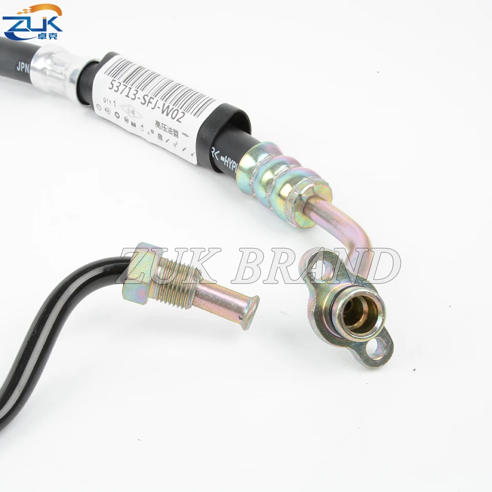Шланг подачи рулевого управления ZUK для HONDA ODYSSEY RB1 2005 2006 2007 2008 LHD модель OEM:53713-SFJ-W02 |