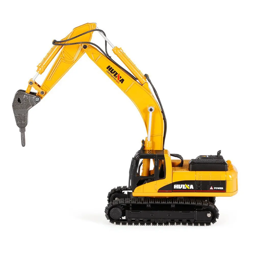 

Toy car 1:50 engineering car alloy excavator demolition machine static model simulation crawler boy toy boy gift metal