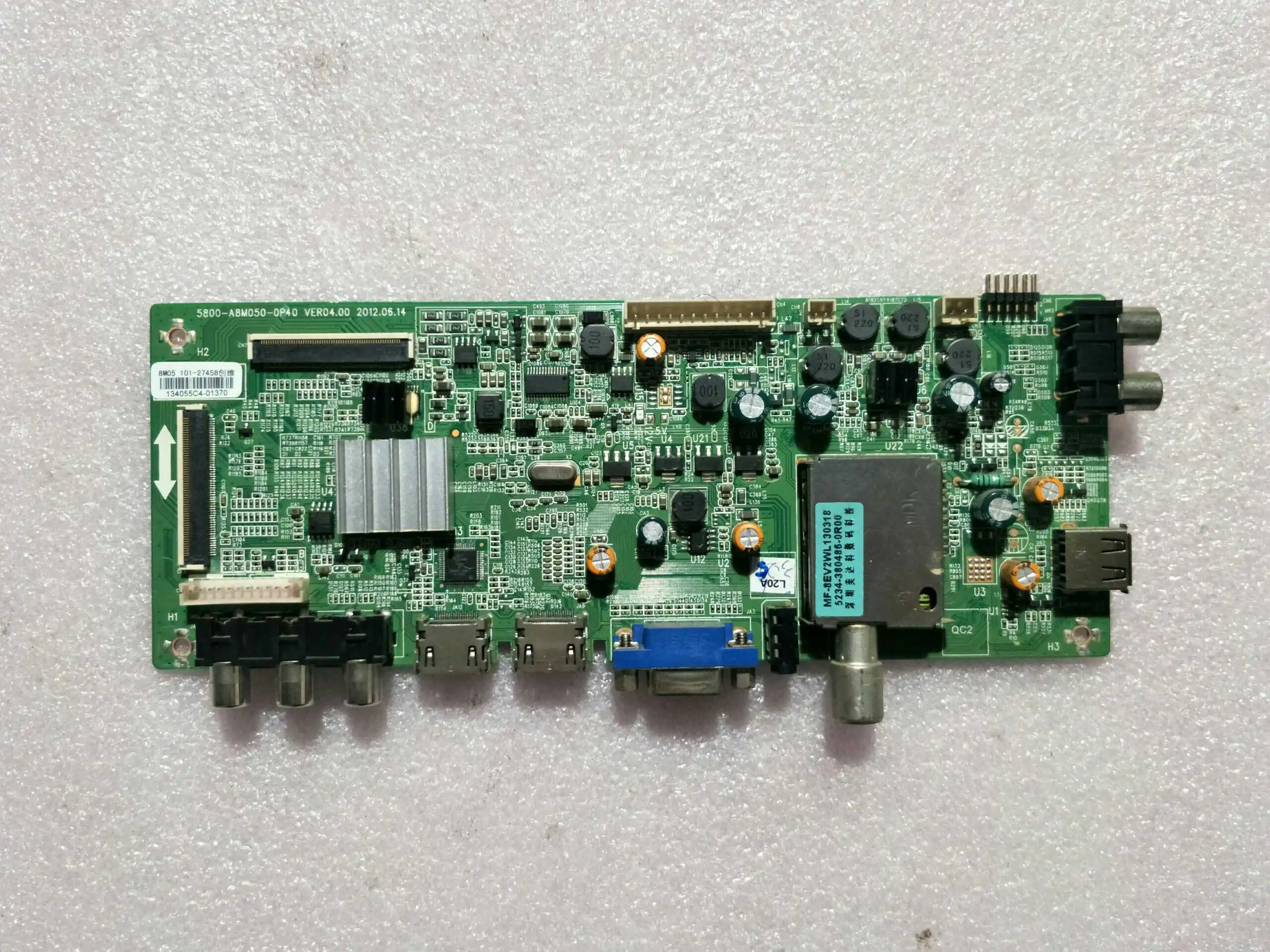 

Original 42E5CHR motherboard 5800-A8M050-0P40 with RDL420FY SD0-008