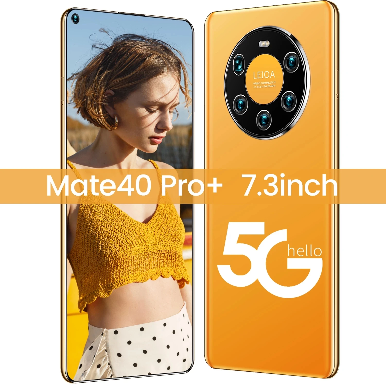 

7.3inch Global Version HUAWE Mate40 Pro+ Smartphone 6800mAh 16GB 512GB 4G LTE 5G Network Mobile Phone free shipping