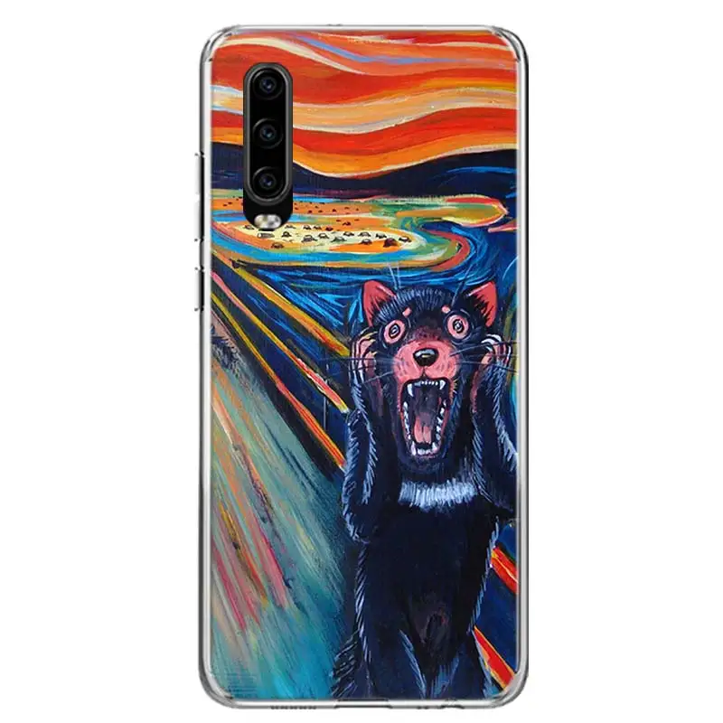 Edvard Munch The Cry Art чехол для телефона Huawei P40 P30 P20 Mate 30 20 10 Pro P10 Lite P Smart Z + 2019 Подарочный |