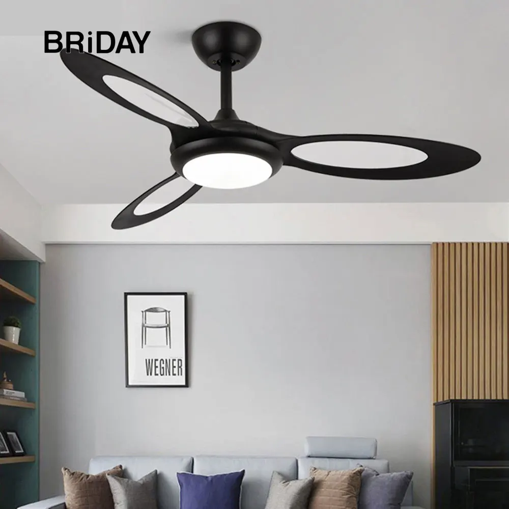 Современный потолочный вентилятор постоянного тока с воздушным охлаждением и