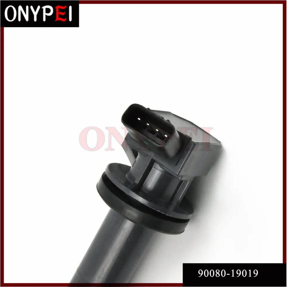 1X Катушка зажигания 90080 19019 90919 02239 T2002 для Toyota Celica Corolla Matrix 1 8 Rav4 Yaris MR2 9091902239