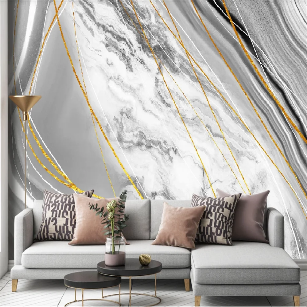 Настенные 3D-обои на заказ роскошный абстрактный светильник в современном стиле с