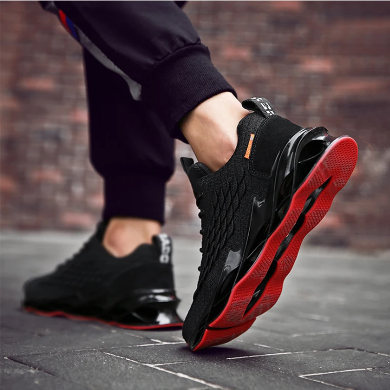 Мужская Удобная Вулканизированная обувь дышащая Спортивная для бега мужская