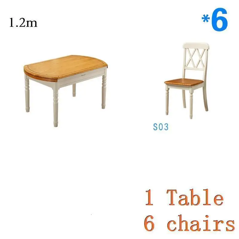 Number 19 Masasi Sala De Jantar Marmol Tafel Meja Makan кухонный обеденный набор Ретро деревянный круглый стол - Цвет: Number 19