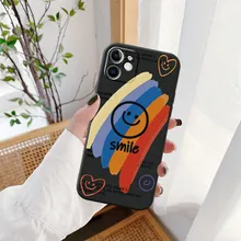 NOHON Original Soft Case For IPHONE 13 PRO MAX 12 MINI 11 XS MAX XR 8 PLUS SE 2020 7 6S Anti-Drop Cute INS Luxury Phone Shell