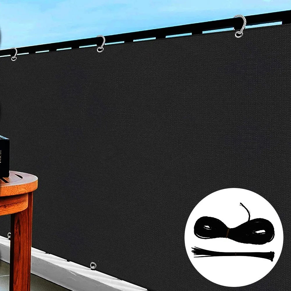 Защита экрана для балкона ветрозащитный солнцезащитный козырек сетка забора во