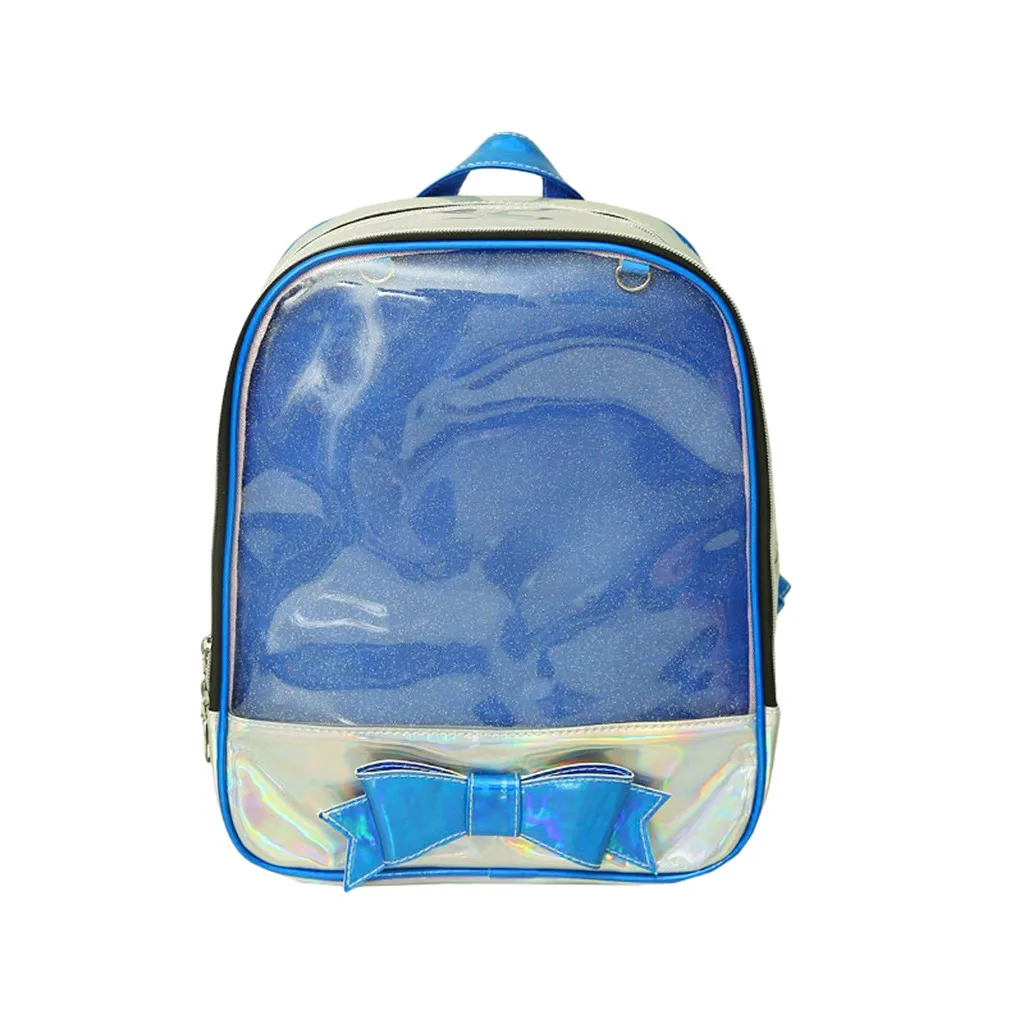 Школьный рюкзак OCARDIAN для девочек женский школьный ранец с бантом прозрачные