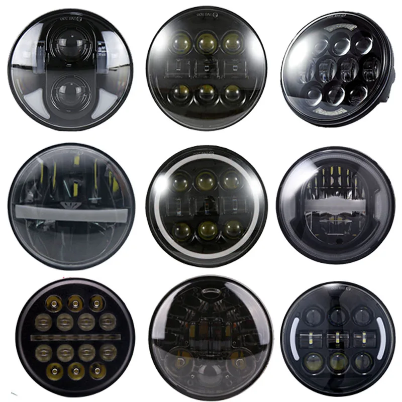 5 75 &quotмотоцикл светодиодный головной светильник лампочка для мотора Dyna Sportster