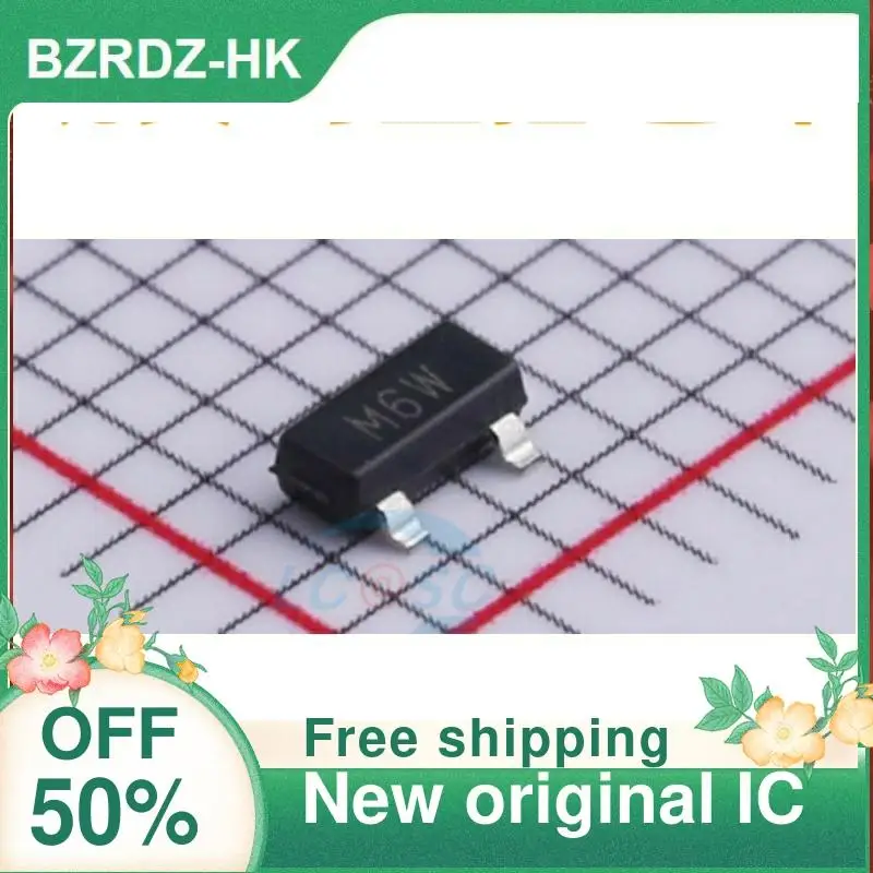 

2-10PCS/lot ADM810LARTZ ADM810LART SOT23-3 M6W New original IC