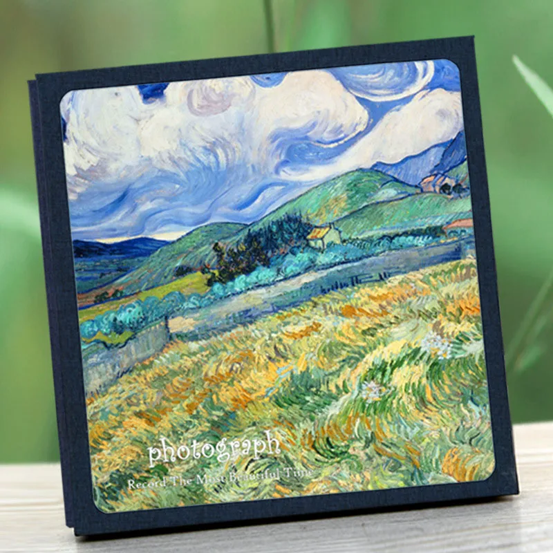 

16Inch DIY Photo Album Scrapbook Linen Photo Ablums Wedding/Baby 20 Sheets Scrapbooking Album Self-Adhesive Picture Albums Creat