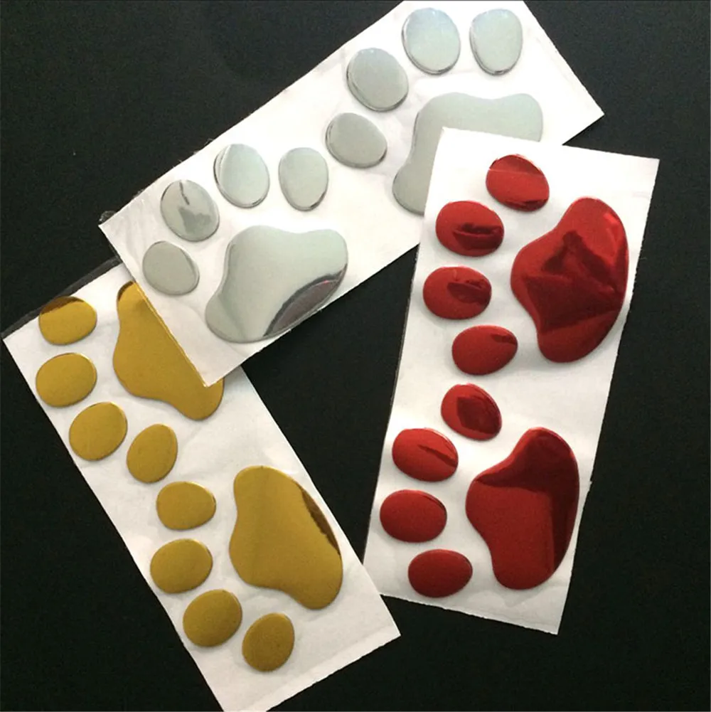 2 шт./компл. искусственная дизайнерская лапа 3D животное собака кошка медведь