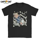 Футболка Hasbulla Magomedov быть бильярдным для мужчин, футболка для борьбы с Khabib, 100% хлопок, футболка с круглым вырезом и короткими рукавами, топы