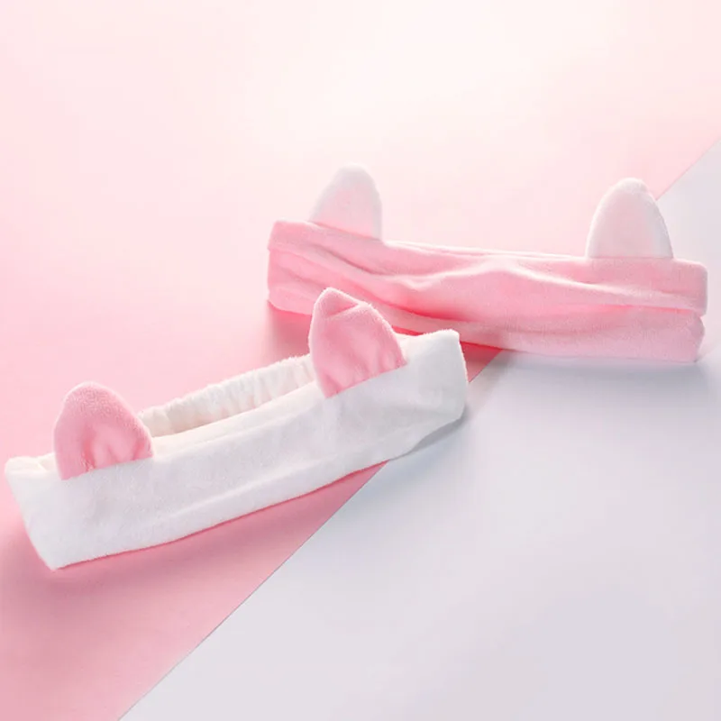 

Headband For Skin Care Makeup Face Wash Headband Soft Cotton Mask Makeup Headband Sweet Headwear Cute Headband Skin Care Tool