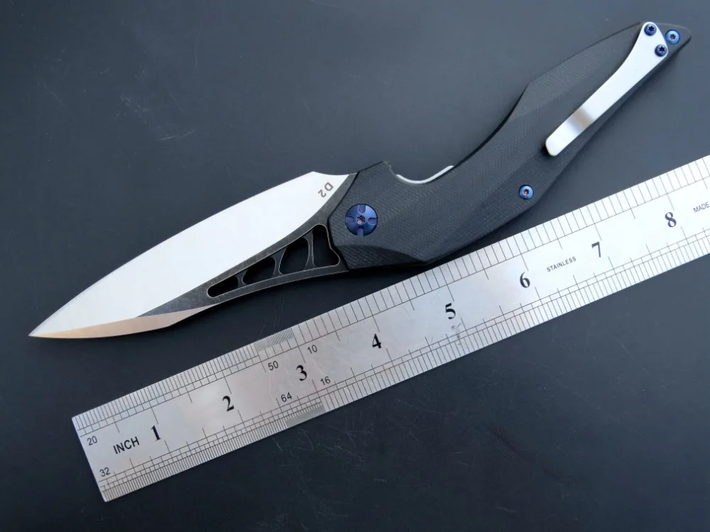 Eafengrow Новое поступление EF226 складной нож D2 стальное лезвие G10 Ручка Кемпинг Джек нож открытый охотничьи ножи тактический инструмент