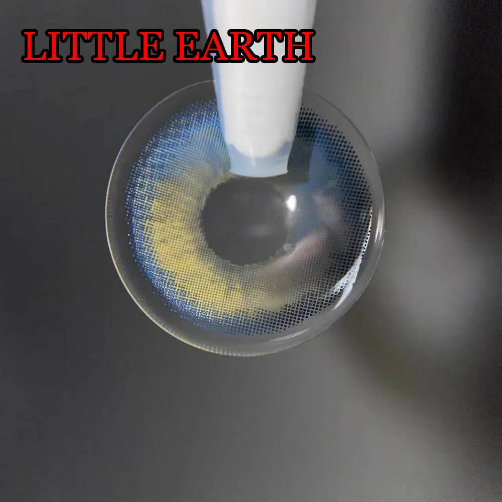 Мульти Цвет линзы ed Очаровательная контактные косметический для Хэллоуина глаз