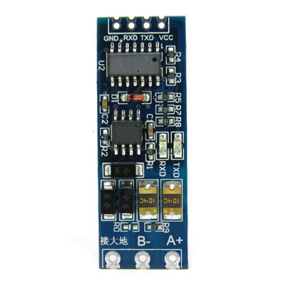 

Преобразователь сигнала S485 в TTL, преобразователь сигнала TTL в RS485, 3 в, 5,5 В, изолированный чип, последовательный порт, Модуль промышленного кла...