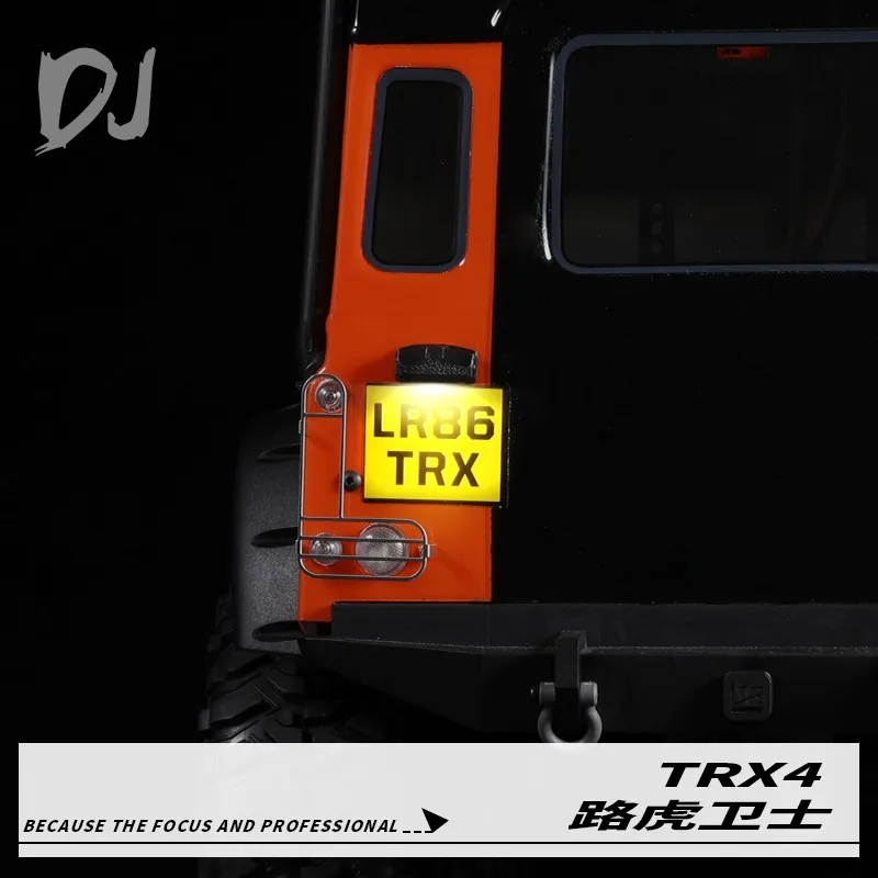 Фонарь поисветильник для TRAXXAS TRX4 Defender Wrangler 1/10 KM2 имитация заднего номерного знака