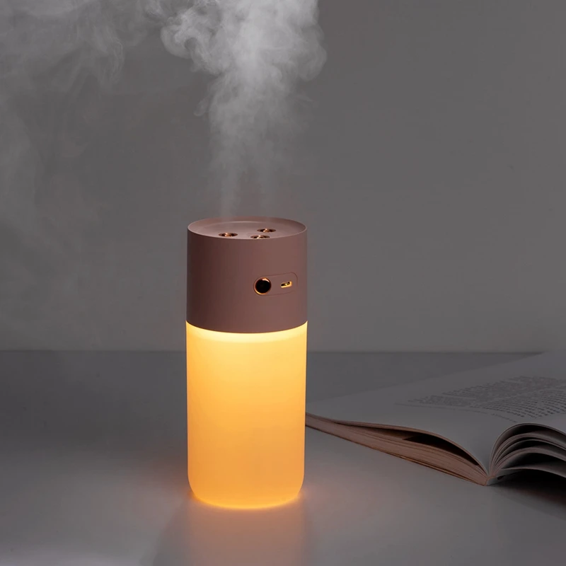 

1Pcs Double Nozzle Humidifier Home Bedroom Large Capacity Air Atomizer USB Mini Car Humidifier