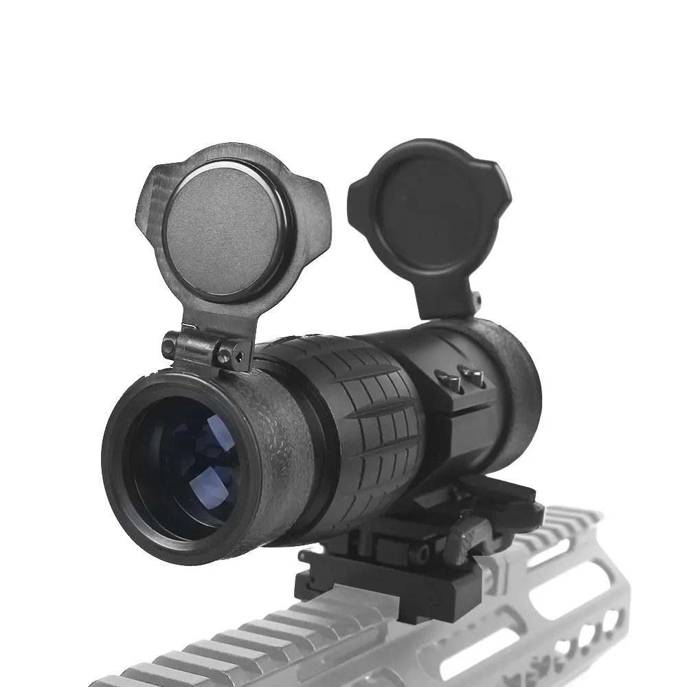 Оптический прицел LUGER 3x тактический с красной точкой и боковым откидным