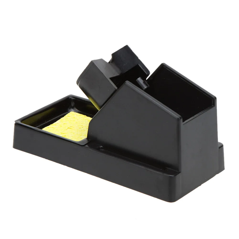 Пластиковый держатель для паяльника с губкой| |