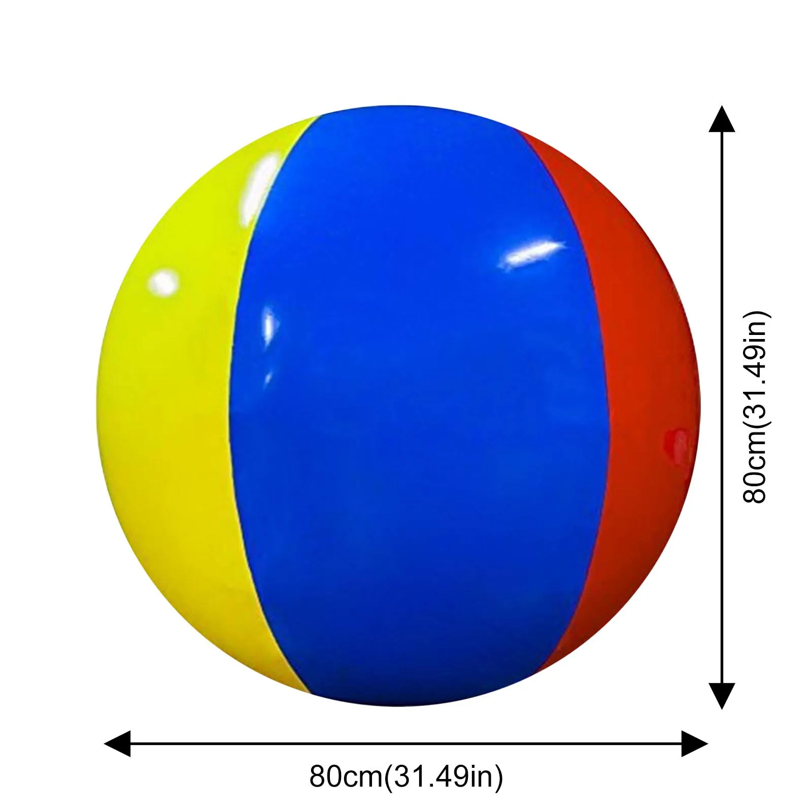 

Water Balloons Giant Balloon Bubble Ball 31.5 Inch Big Inflatable Ball Outdoor Beach Pool Party Decoration Pool Accessories