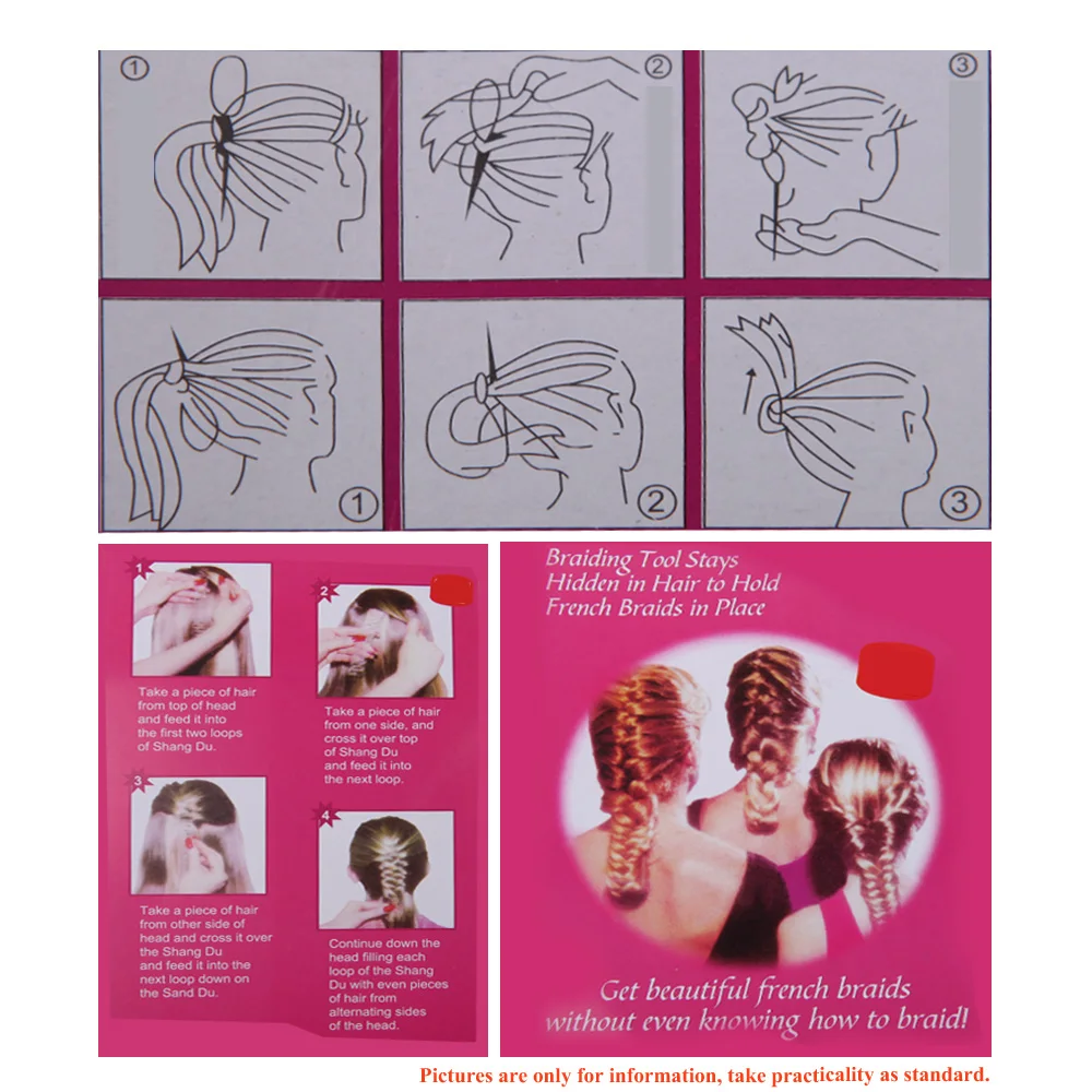 3 вида волшебных аксессуаров для укладки волос набор заколок инструмент женщин |