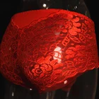 Соблазнительные кружевные U-образные трусики-футляр с U-образным выпуклым мешочком, прозрачное Мужское нижнее белье, брифы, нижнее белье, трусики, стринги